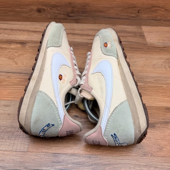 Nike Waffle Trainer 2 Cashmere Beige Women Sz 7 Casual Lifestyle Shoe DM7188-717 - Picture 5 of 9